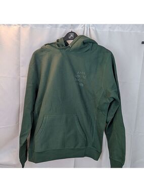 Anti Social Social Club hoddie size M BNWT dark green